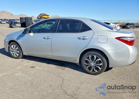 2015 Toyota Corolla L from USA, damaged, VIN 5YFBURHE8FP263224